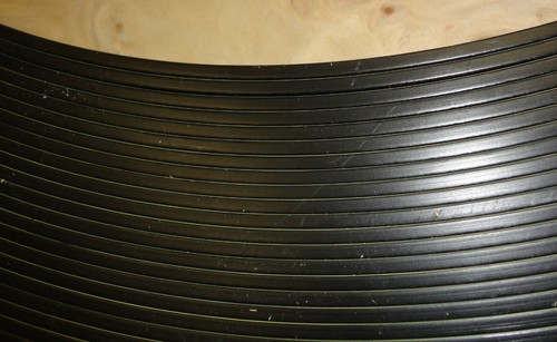 Black 3MM PVC edgebanding 15/16" x 200 feet no adhesive .080" thickness roll - Picture 3 of 10