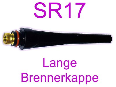 Brennerkappe lang R-SR SR/WP/HP 17-18-26 TIG/WIG SR17 Brenner 57Y02 Back Cap