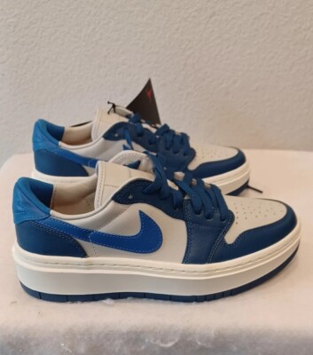 スニーカー Nike AIR JORDAN 1 ELEVATE LOW F BLUE DH7004-400 Womens Air Jordan 1 Retro Elevate Low (W) 'French Blue