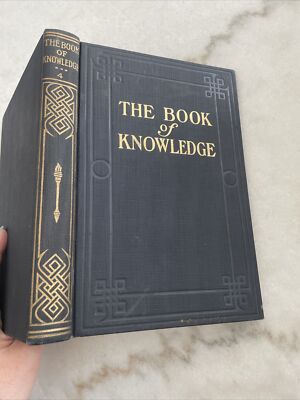 The Book of Knowledge Volume 4 Grolier Society Children's