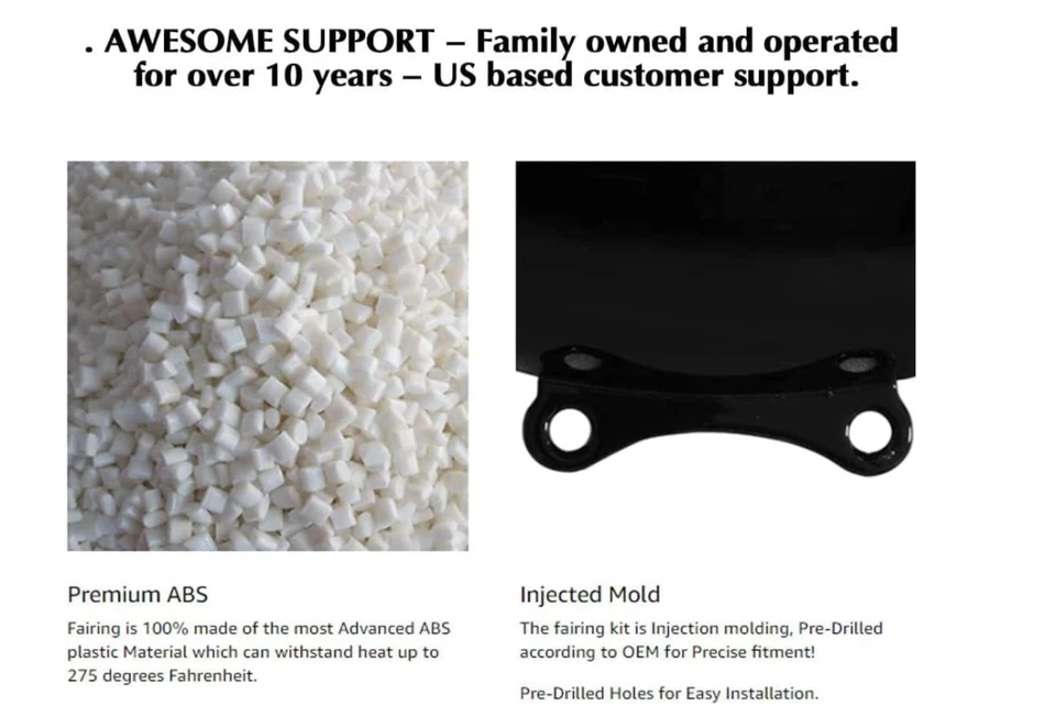 Forged Carbon Fiber Fairing Kit for Kawasaki Ninja ZX6R 2005 2006 Bodywork+Bolts — 第 2/4 张图片