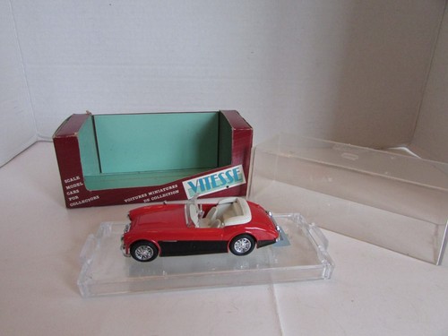 Vitesse 171-3 Austin Healey 3000 1964 Open Top in Plexi case 1/43 Red Lot-E - Picture 5 of 9