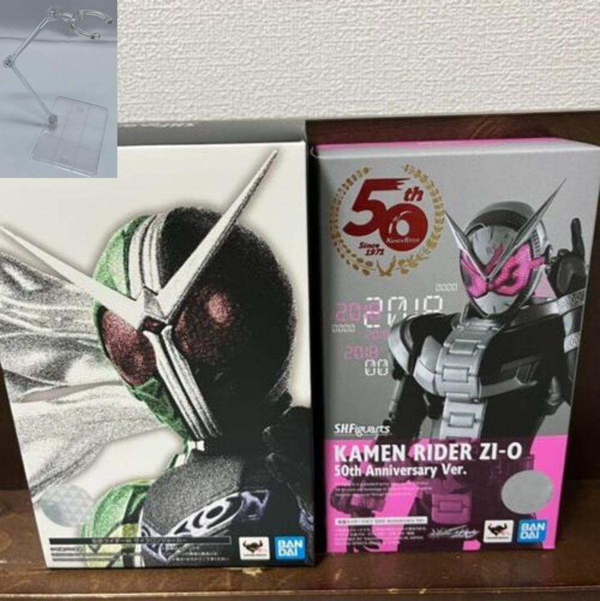 SH Figuarts KAMEN RIDER W CYCLONE JOKER & ZI-O 50th Annive. Figure