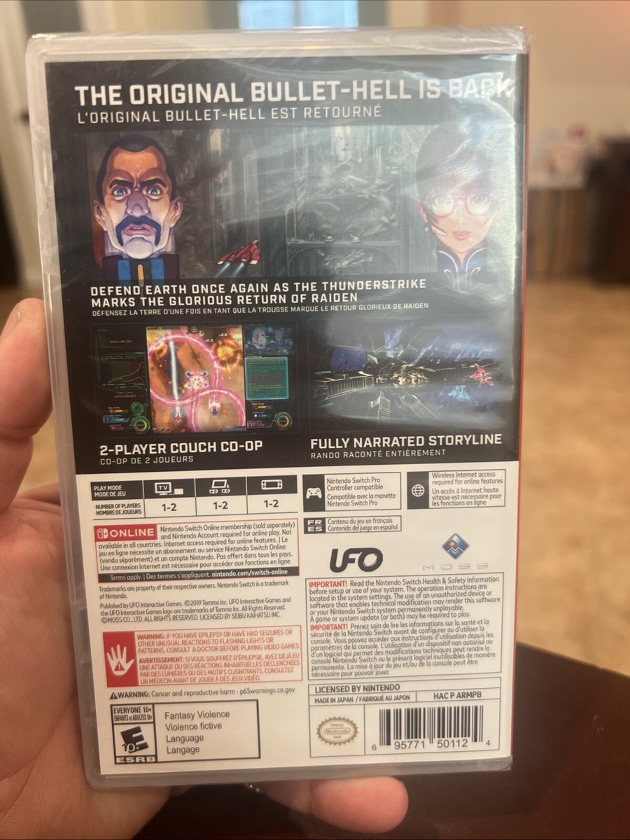 Raiden V: Director's Cut Limited Edition - Nintendo Switch NEW