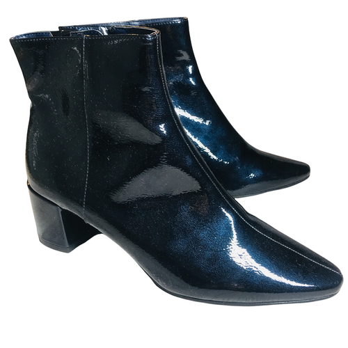m&s navy ankle boots