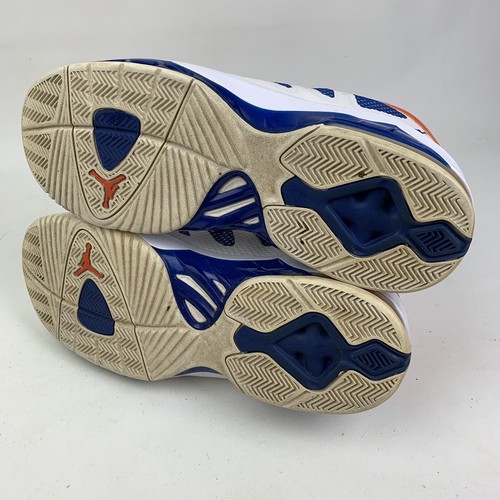 Nike Air Jordan MELO M8 Advance Men's Size 12 ~ White-Royal-Orange ~ 542240-117 - Picture 9 of 9