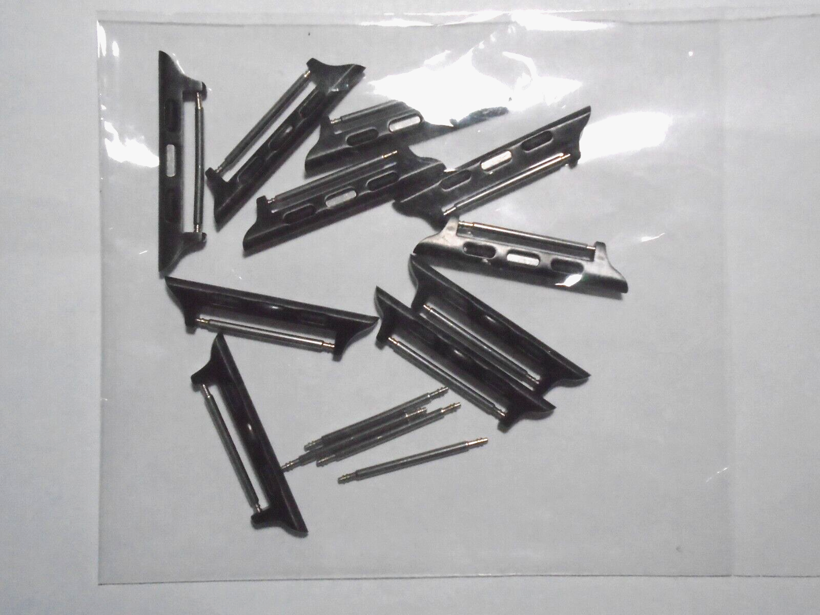 Apple Watch Band Adapter 42 & 44mm, 5 sets + 2 extra sets of Spring pin-image