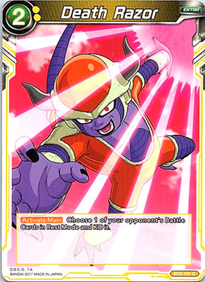 Death Razor BT2-121 C Dragon Ball Super Card TCG X1