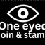 One eyed Coin and Stamp