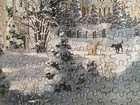 WHITE MOUNTAIN PUZZLE “FRIENDS IN WINTER” 1000 PIECES COMPLETE — photo 5