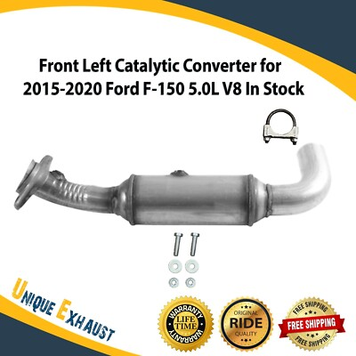 #ad Front Left Catalytic Converter for 2015 2020 Ford F 150 5.0L V8 Fast Dispatch $138.84