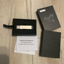 iPhone USB Memory Stick Flash External Storage Thumb Mobile Drive iPad 128gb