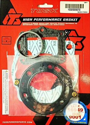 Tusk Top End Gasket Kit Set For Honda Fourtrax TRX250R '86-89 Head Base Reed t73