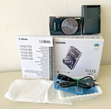 Canon IXUS 162 Digital Camera 20MP 8x Optical Zm Compact inc 8G SD card