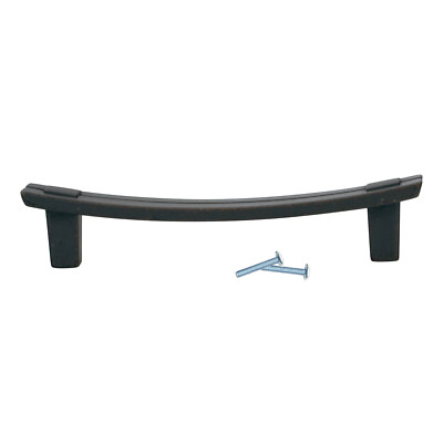 Rok Rift Bridge Zen Arch Antique Metal Cabinet Handle Pull 3-3/4'' P05196AM