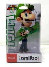 Luigi Amiibo Super Mario Series Nintendo Brand New & Factory Sealed!