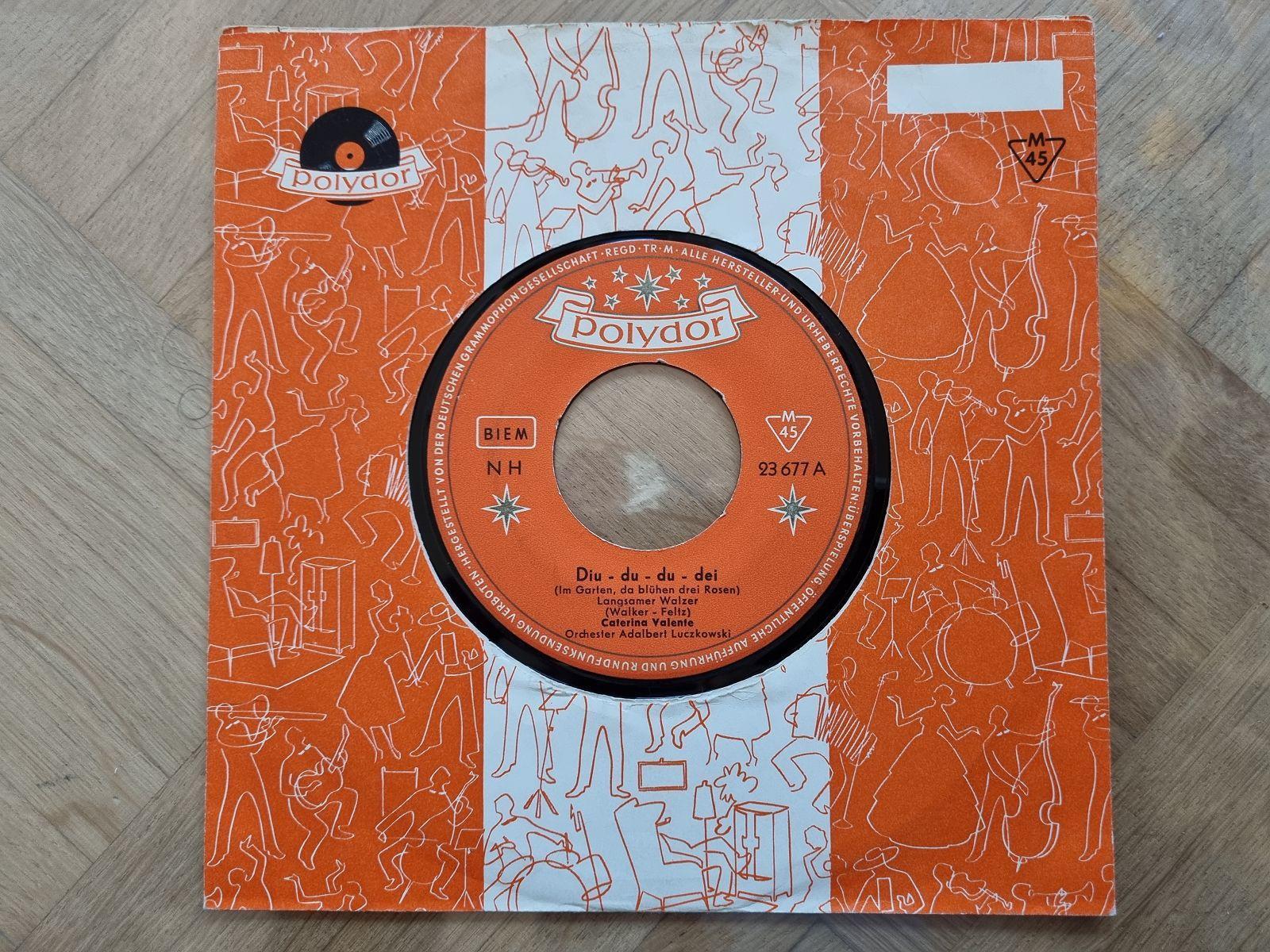 7"" Single Caterina Valente - Diu-du-du-dei Vinyl Germany