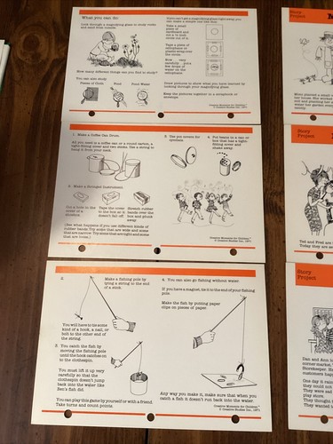 VTG 1984 Discovery Toys "Creative Moments" Cards - Picture 14 of 16