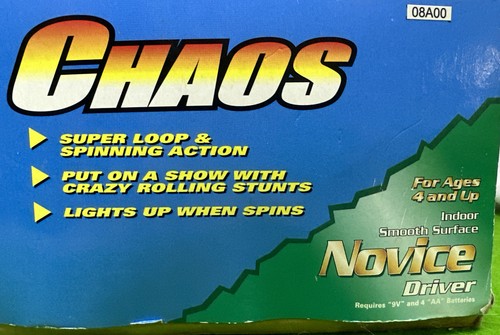 Vintage RC CHAOS Stunt Remote Control Car Radio Shack WORKS GREAT - Picture 17 of 19