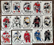 2021-22 Upper Deck SP Authentic Hockey 1-100 U Pick Singles/Set McDavid-21/22 UD