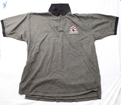 AMF Bowler Of The Week Grey Polo Shirt XXL 100% Cotton