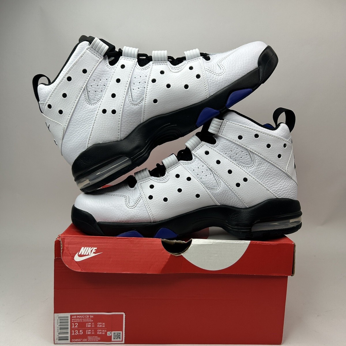 Nike Air Max 2 CB 94 OG “White Varsity Purple” 2021 DD8557