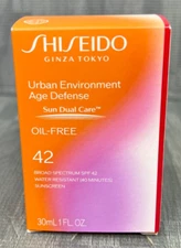 Shiseido Urban Environment Age Defense Sun Dual Care Oil-Free SPF 42 30ml/1oz