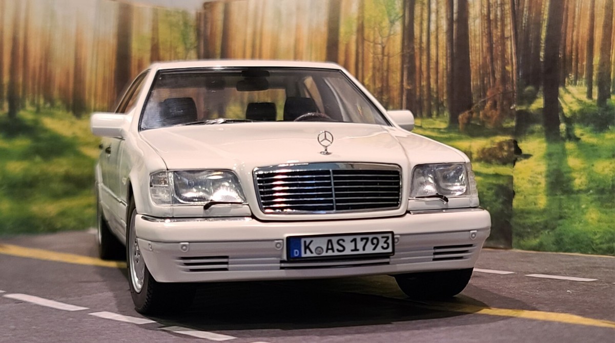 RARE 1/18 NOREV Mercedes Benz S600 (W140) High Quality White