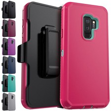 For Samsung Galaxy S9/S9 Shockproof heavy duty Hard Phone Case Cover Belt Clip