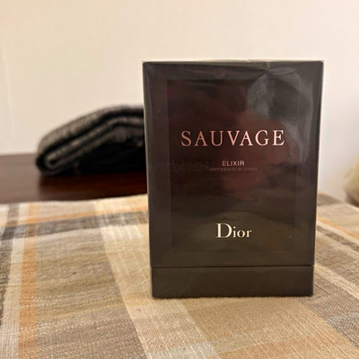 Dior Sauvage Elixir Spray Regular Size 3.4 fl oz Men's Fragrance New Box