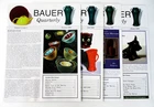 Bauer Pottery Quarterly 4 Magazines 1998-99 Bowls Pots Matt Carlton Cemar Guides