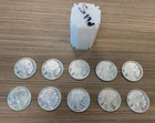 Lot of 10 SMI Marked 1oz Silver Buffalo Indian Head Rounds - .999 - In Tube