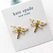 kate spade  Dragonfly earrings,brand new with ear hooks