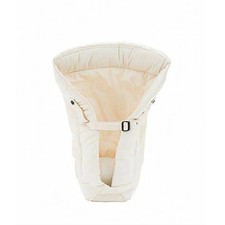 NEW ERGObaby 'Easy Snug' Cotton Poplin Baby Insert in CAMEL/BLACK