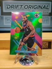 Kawhi Leonard Topps 2026 Finest Green 54/75 #17 Los Angeles Clippers Basketball