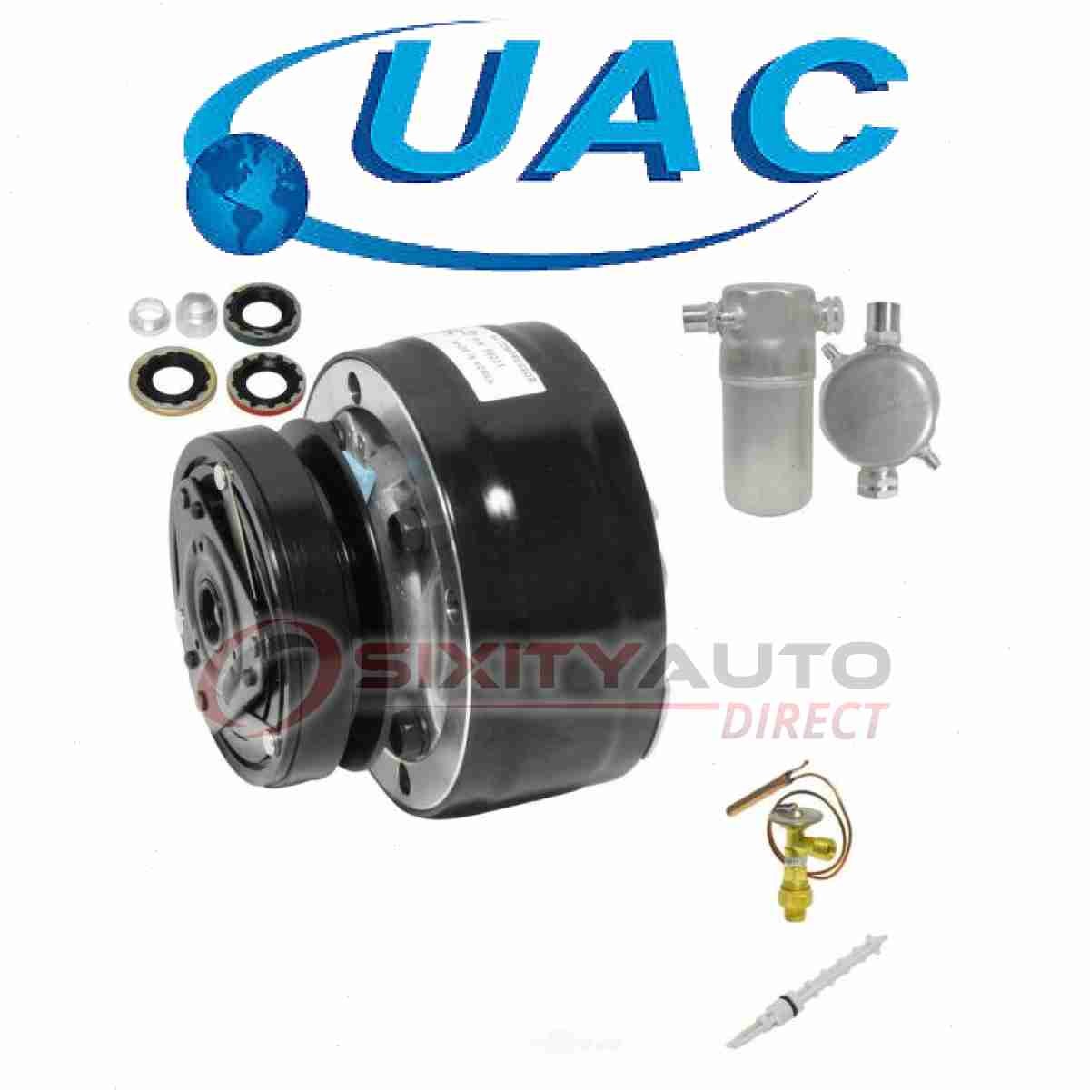 UAC AC Compressor Replacement Service Kit for 1983-1984 GMC G2500 - Heating hf