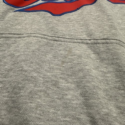 Vintage Nike Chicago Cubs Centre Swoosh Embroidered Hoodie Grey Mens Large Y2K - Picture 4 of 9