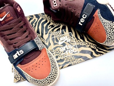 Nike SB Air Trainer 1 x Arts-Rec “Earth and Dusty Peach” Size 7.5