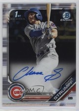 2019 Bowman Draft Chrome Draft Pick Auto Chase Strumpf #CDA-CS Auto uk2