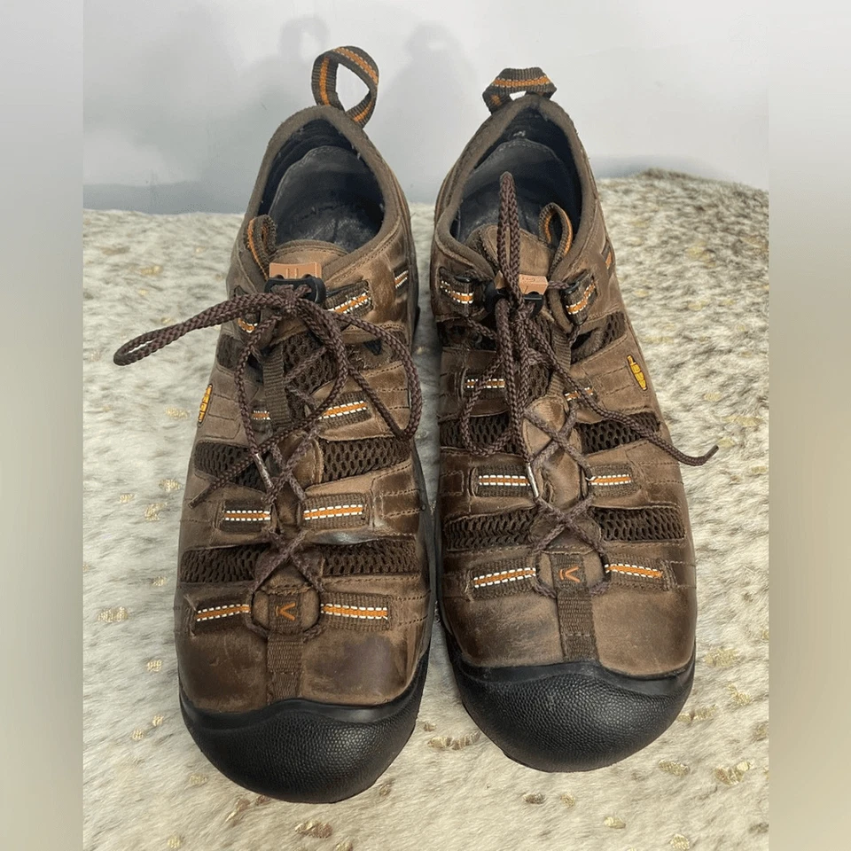 Zapato Bota de Senderismo Keen Cuero Marrón Para Hombre Talla 13 Foto 4 de 4