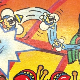 Donkey Kong 3 1984 Nintendo Vintage Japanese Round Menko Card Famicom Arcade