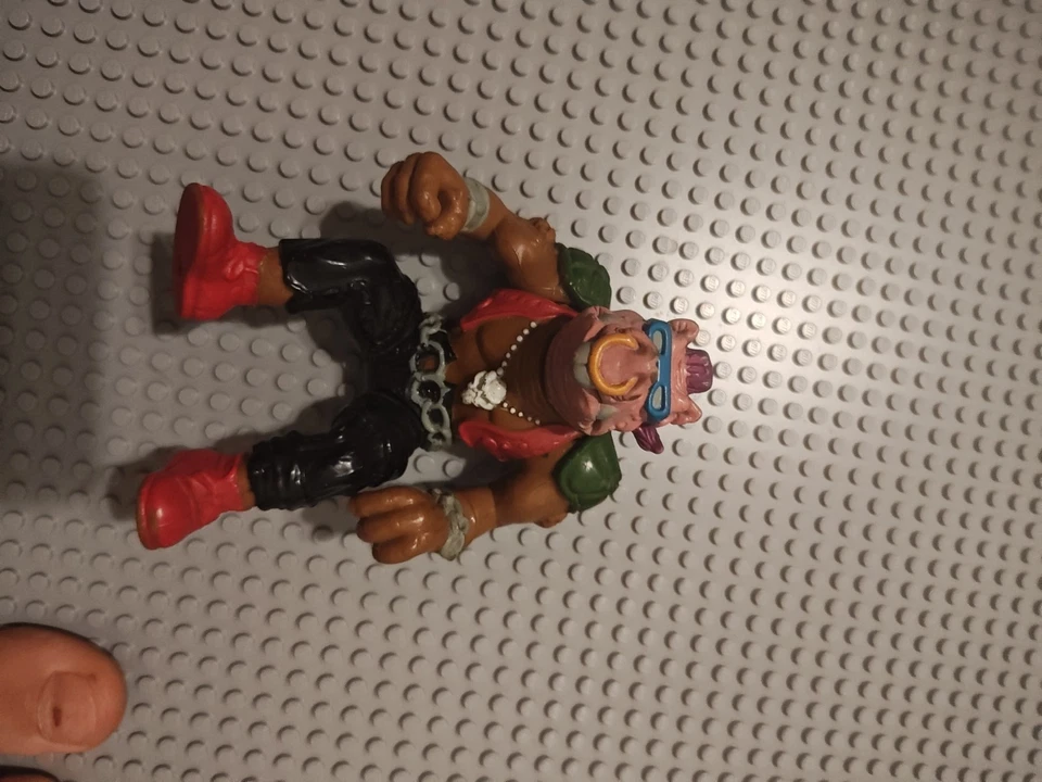 4 Piece Ninja Turtle Vintage Set Includes Bebop Rock Steady Leonardo And Raphael - Image 3 of 4