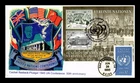 DR JIM STAMPS US COVER UNITED NATIONS 50TH ANNIVERSARY FDC CACHET FLASHBACK