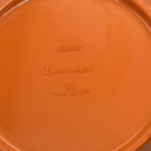 Butter Dish & Sugar Bowl Orange Melmac Bessemer Australia Retro - Picture 6 of 14