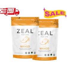 2-Pack Zeal 30-Day Wellness Bag 2 X 420 Grams CLASSIC MANGO NEW SEAL