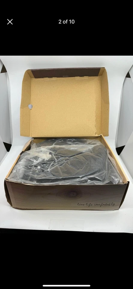 BEARPAW Boetis Black Furry Curly Lamb Fur Boots SIZE 7 - Image 2 of 4