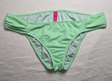 Victoria's Secret Women's Mint Green Cheeky Bikini Bottom. Size M