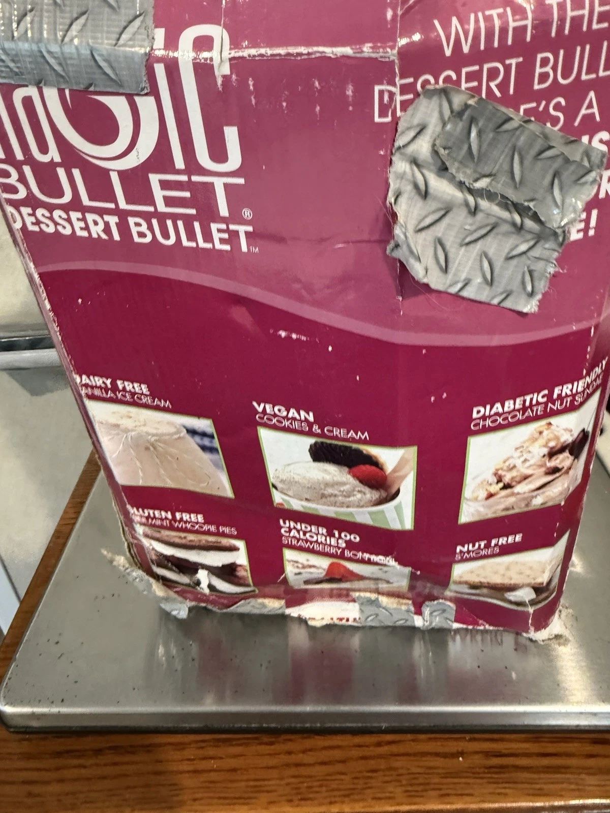 Magic Bullet Dessert Bullet Blender - The 10 Second Healthy Dessert Maker NIB