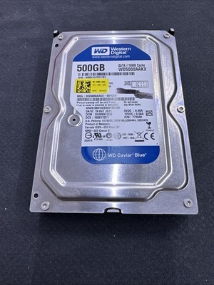 Western Digital Caviar Blue 500GB Internal 7200RPM 3.5'' (WD5000AAKX) HDD
