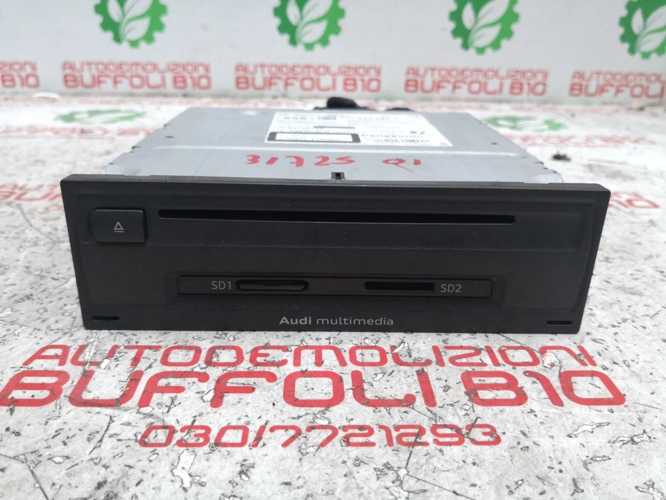 8V0035864A CENTRALINA MULTIMEDIALE SISTEMA DI NAVIGAZIONE SATELLITARE AUDI A3 1. - Immagine 2 di 3